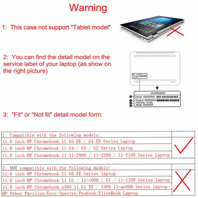Alapmk Protective Case Cover for 11.6" HP Chromebook 11 G5 EE/G4/G3/G2/G4 EE/11-2000 Series Laptop(Warning:Not fit HP Chromebook 11 G6 EE/G5/G1/11-v000/11-1100 Series),Starry Night - Image 2